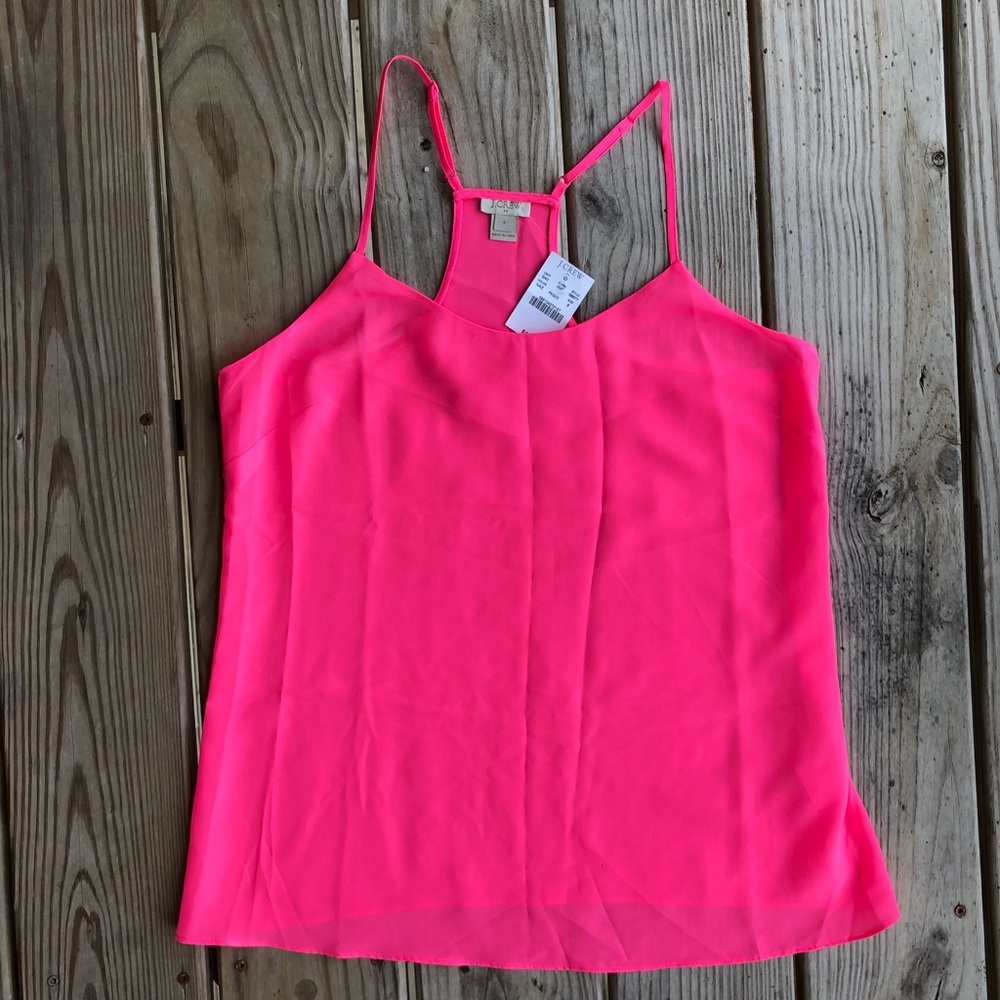 J. Crew Racerback Tank NWT Size 8